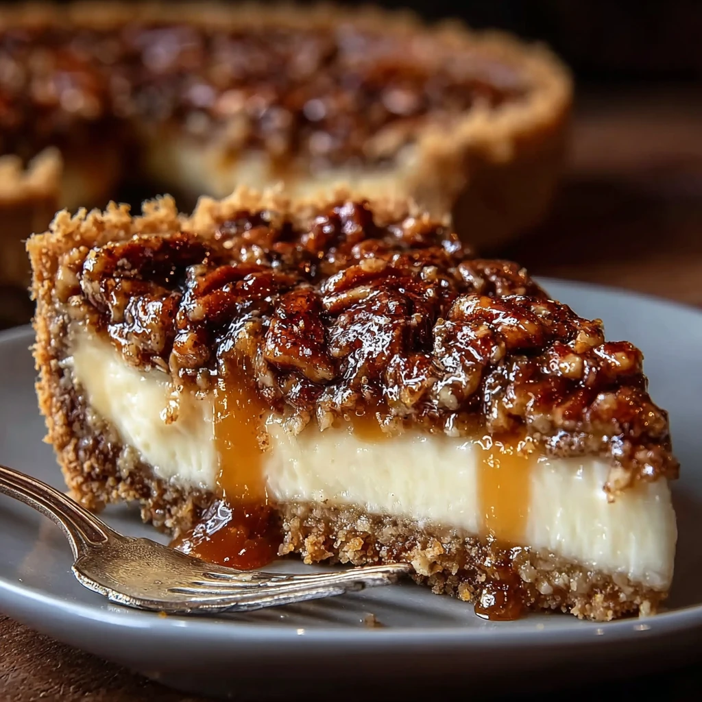 Pecan Cheesecake Pie Pecan Cheesecake Pie