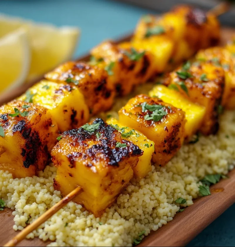 Pineapple Chicken Skewers Recipe Grilled Pineapple Chicken Skewers Best Pineapple Chicken Skewer Marinade Coconut Rice Rec...