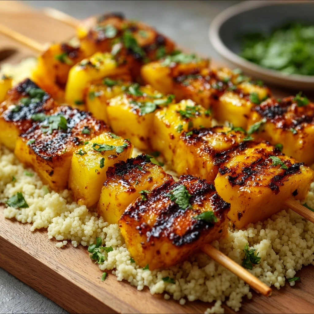 Pineapple Chicken Skewers Recipe Grilled Pineapple Chicken Skewers Best Pineapple Chicken Skewer Marinade Coconut Rice Rec...
