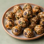 Healthy Matcha Muffins with Banana and Coconut