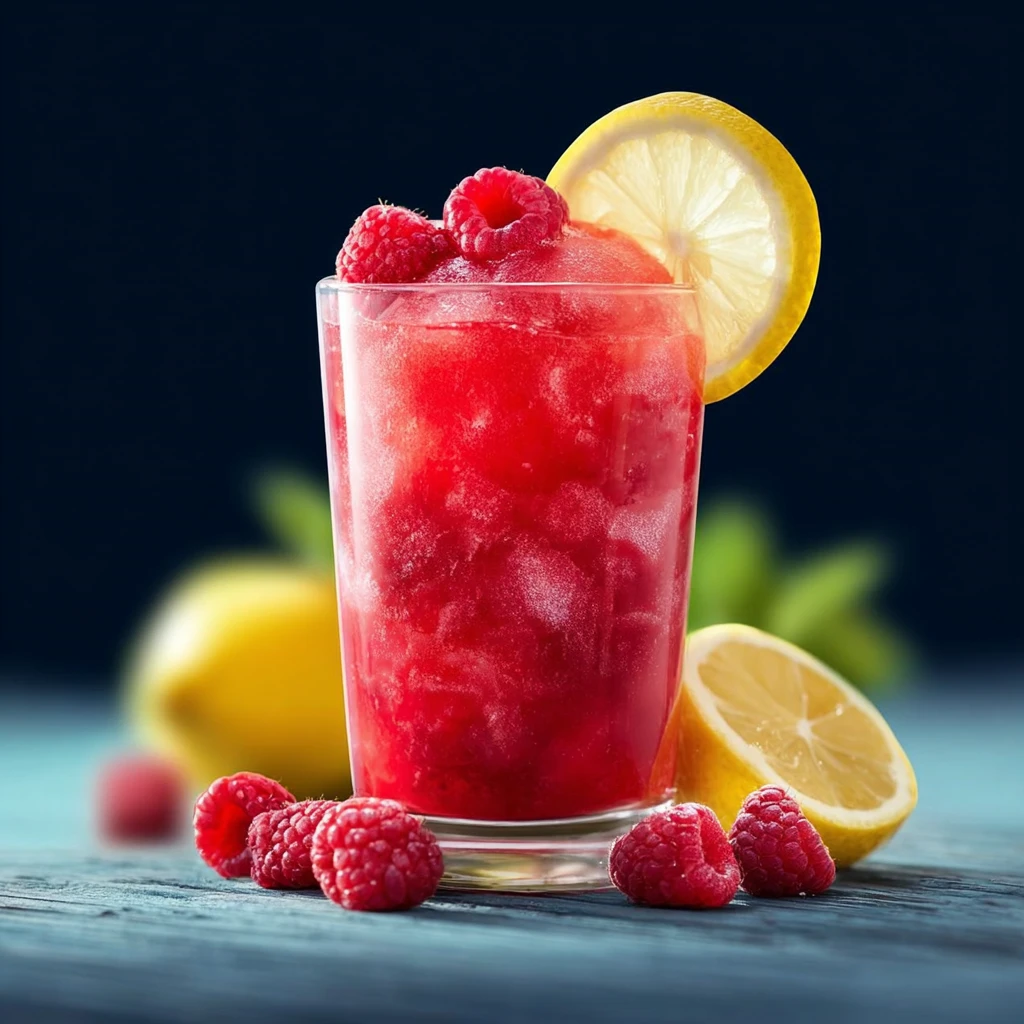 Raspberry Lemonade Sorbet