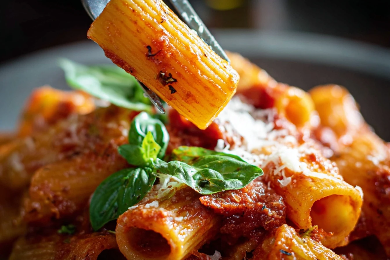 Spicy Rigatoni Pasta Recipe Easy Spicy Rigatoni Dinner Homemade Fiery Rigatoni Pasta Best Spicy Rigatoni Pasta Sauce Spicy...