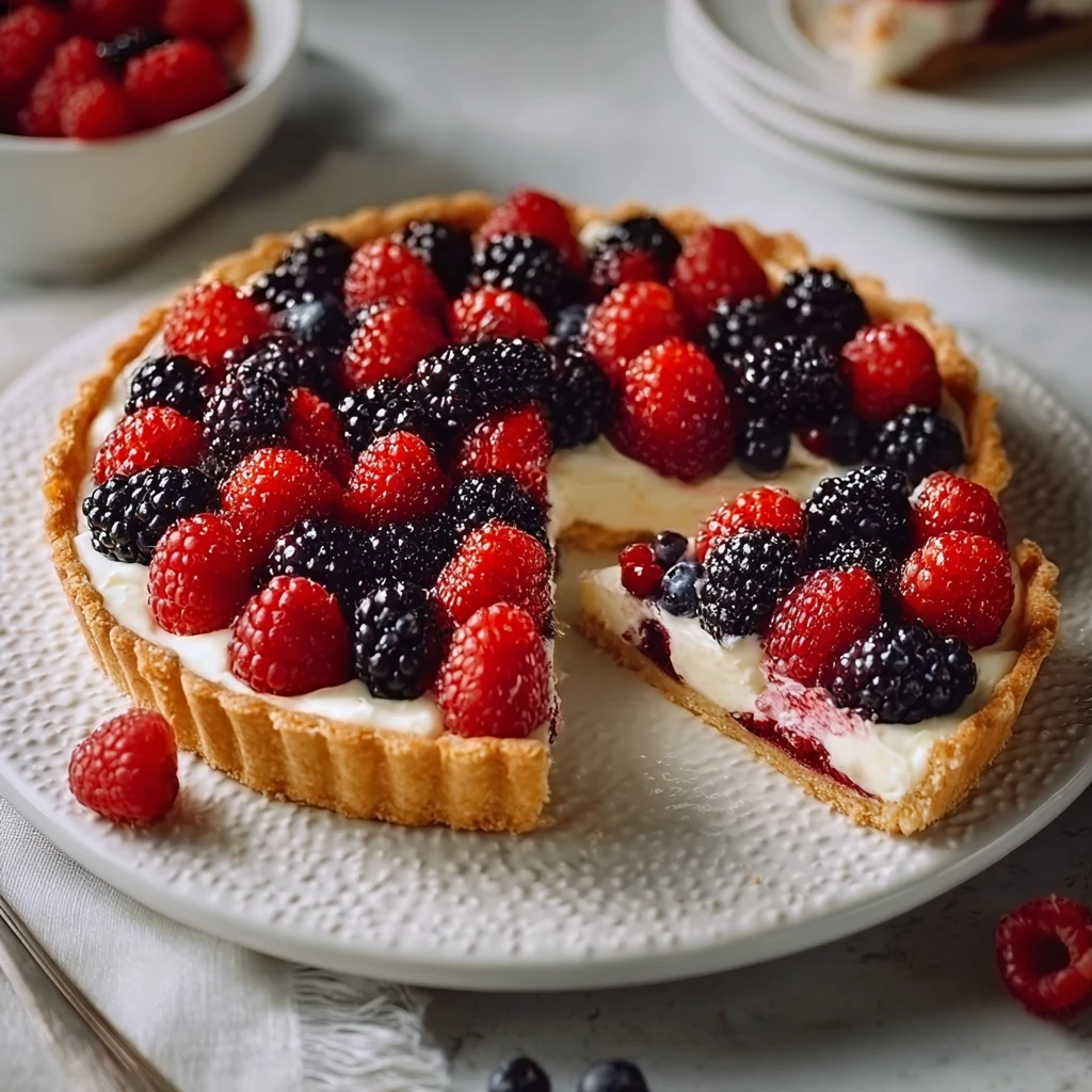Summer Berry Tart Recipe Fresh Berry Tart With Mascarpone Easy Mascarpone Berry Tart How To Make A Berry Tart Best Summer ...
