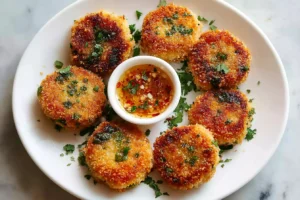 Tasty Crispy Thai Shrimp Cakes