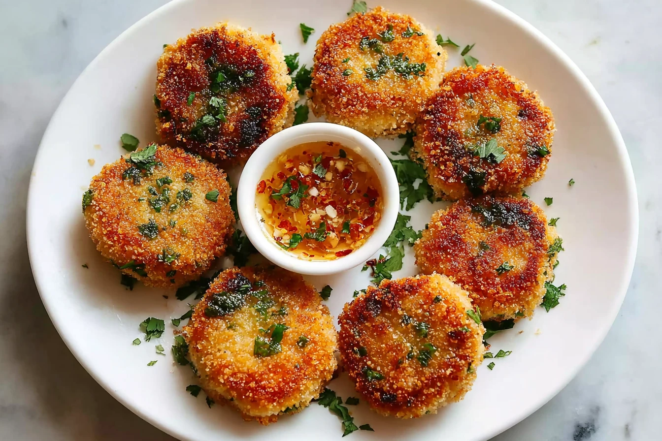 Tasty Crispy Thai Shrimp Cakes
