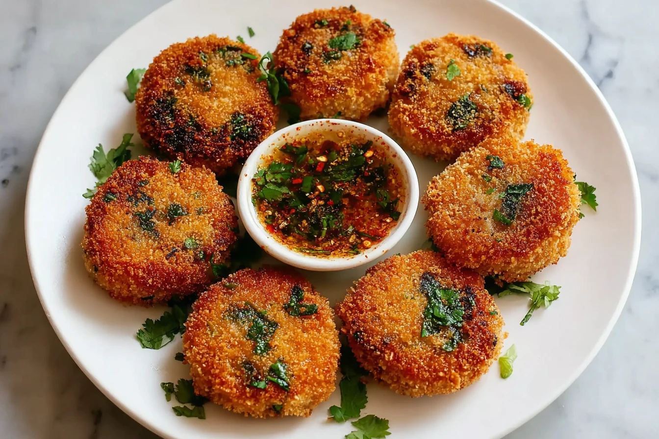 Thai Shrimp Cakes Sweet Chili Recipe Crispy Thai Shrimp Patties Best Thai Shrimp Cakes Dipping Sauce Homemade Crispy Shrim...