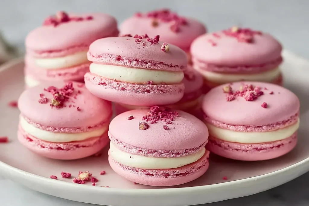 Vegan Raspberry Macaron Recipe Dairy-free Raspberry Macarons Best Vegan Macarons Online How To Make Vegan Macarons Dairy-f...