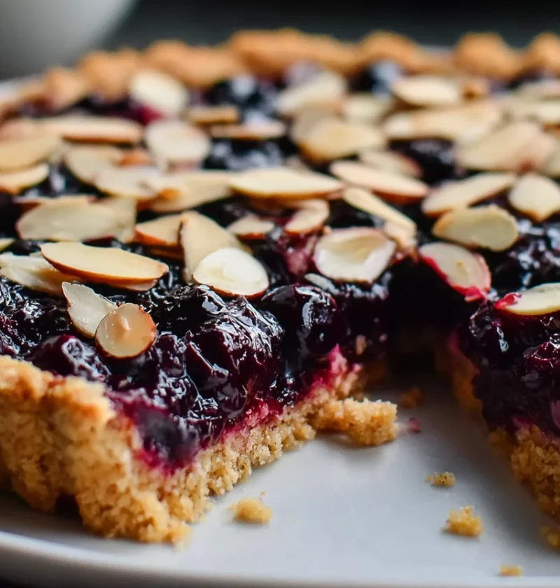 Vegan Blueberry Pie Recipe Almond Meal Crust Dessert Summertime Vegan Pie Ideas Low Calorie Blueberry Pie Gluten-free Almo...