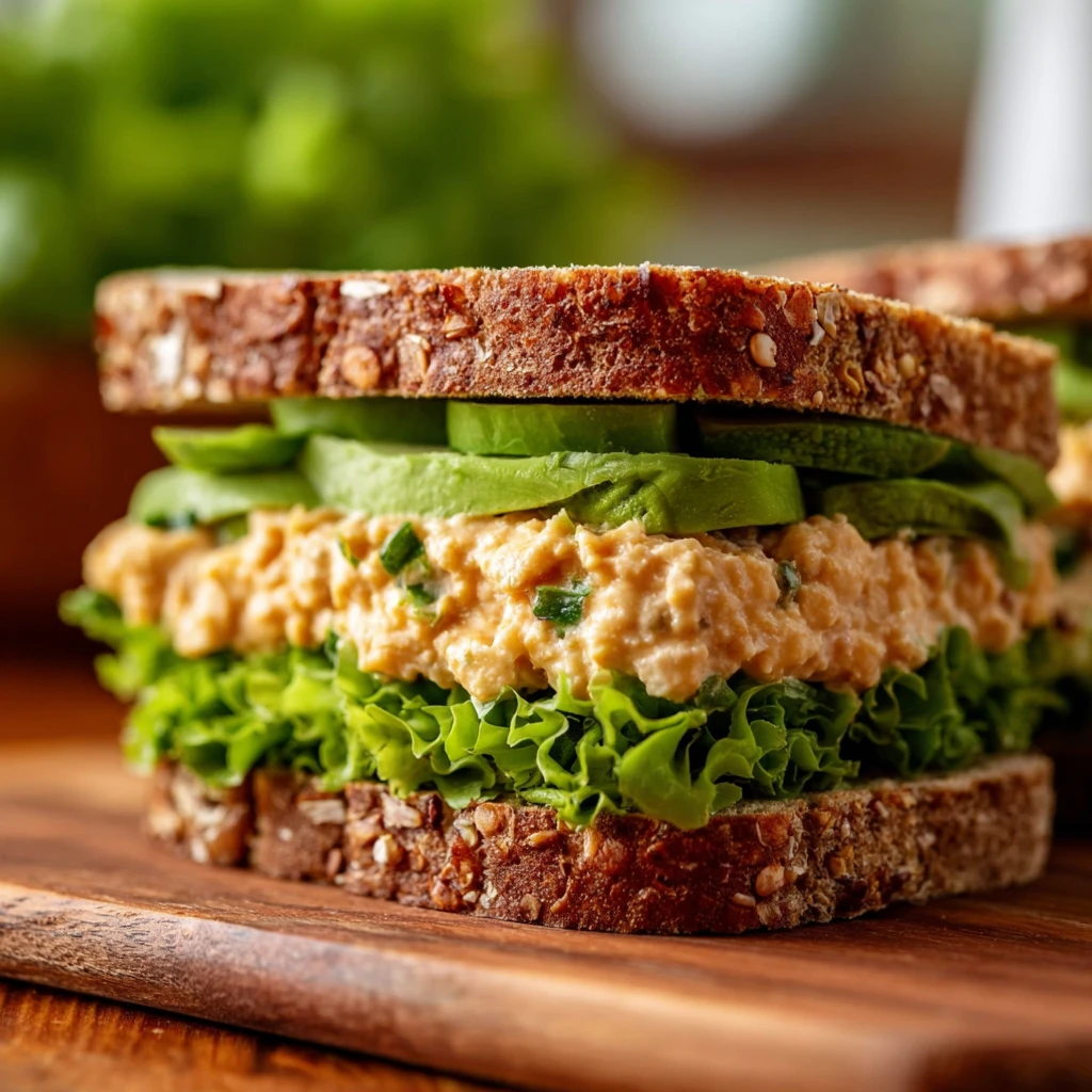 Vegan Chickpea Tuna Salad Recipe Easy Chickpea Tuna Sandwich Vegan Best Chickpea Tuna Salad No Mayo How To Make Chickpea T...