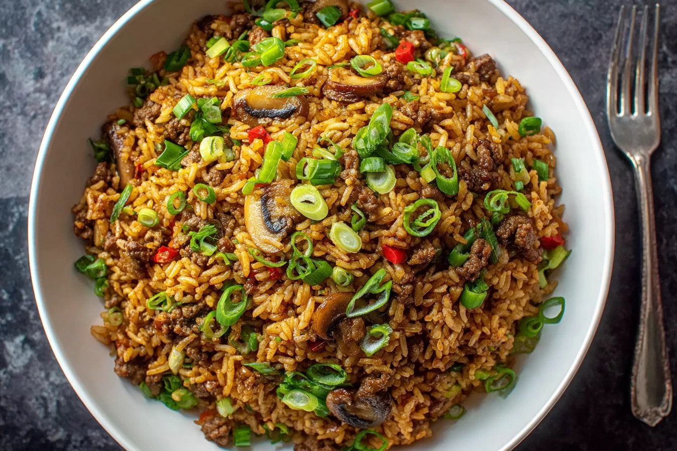 Vegan Dirty Rice With Beyond Meat Recipe Creole Spicy Vegan Rice Dishes Low-calorie Dirty Rice Vegan Options Beyond Meat C...