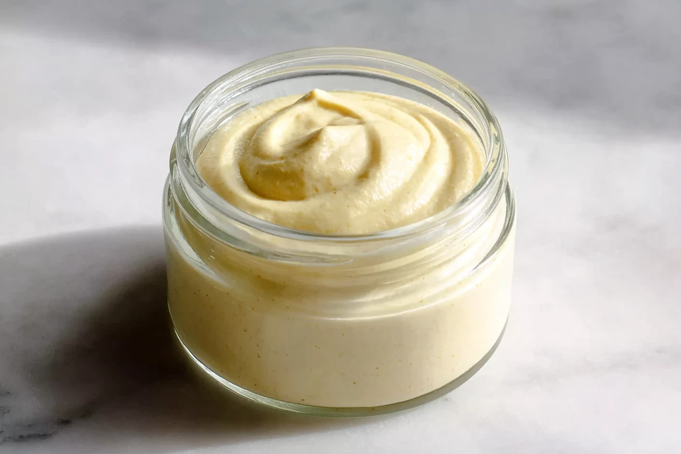 Vegan Garlic Aioli Recipe With Yeast Best Creamy Vegan Aioli Sauce Homemade Vegan Garlic Mustard Aioli Nutritional Yeast V...