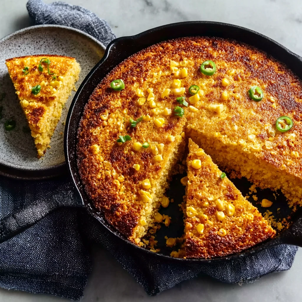 20-Min Savory Vegan Cornbread: Jalapeños & Corn