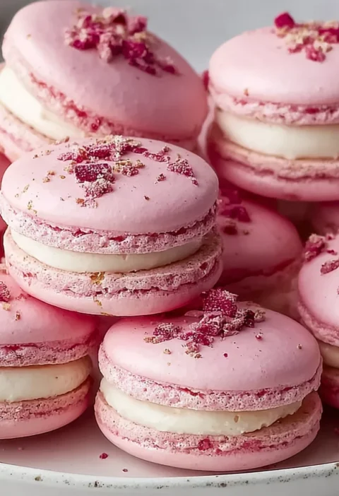 Vegan Raspberry Macaron Recipe Dairy-free Raspberry Macarons Best Vegan Macarons Online How To Make Vegan Macarons Dairy-f...