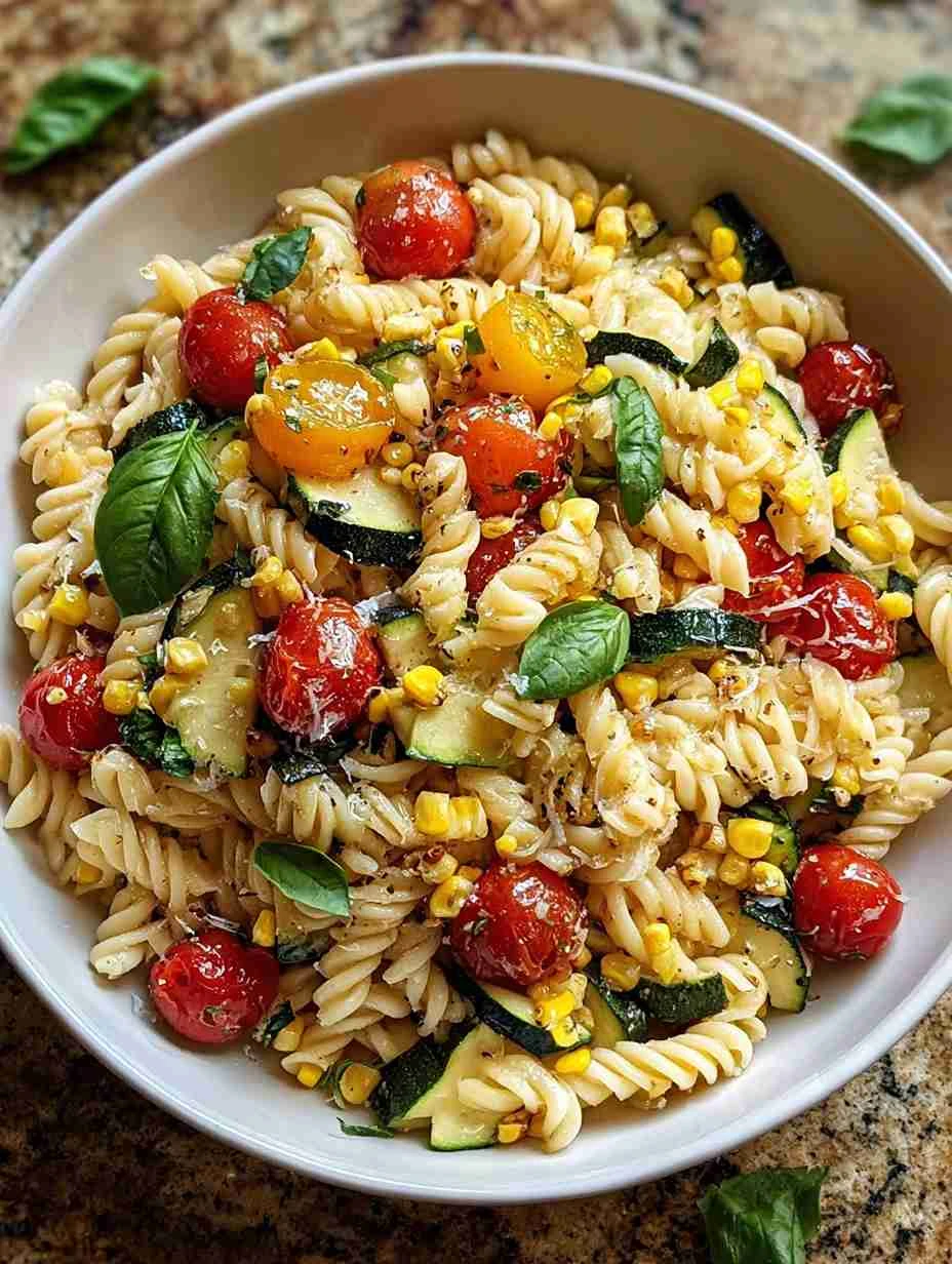 30-minute Summer Cavatelli Recipe Easy Cavatelli With Corn Tomatoes Quick Zucchini Corn Cavatelli Dish Healthy Summer Past...
