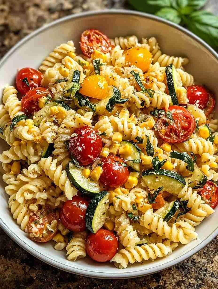 30-minute Summer Cavatelli Recipe Easy Cavatelli With Corn Tomatoes Quick Zucchini Corn Cavatelli Dish Healthy Summer Past...