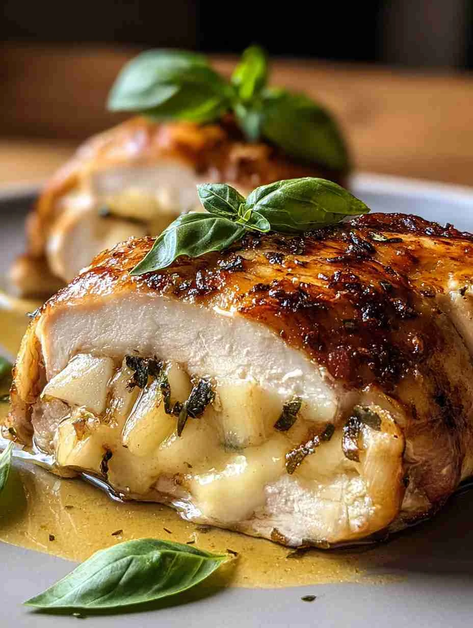40-minute Apple Brie Chicken Recipe Easy Apple And Brie Stuffed Chicken Gourmet Stuffed Chicken Dinner Ideas How To Make A...
