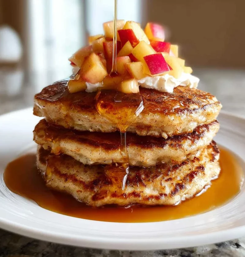 Apple Cinnamon Pancake Recipe Easy Best Apple Cinnamon Pancake Mix Homemade Apple Cinnamon Pancakes Healthy Apple Cinnamon...