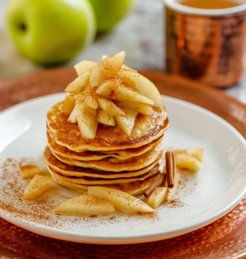 Apple Pancakes Recipe Easy Homemade Apple Pancakes Gluten-free Best Apple Pancake Mix Brands Vegan Apple Pancakes Recipe A...