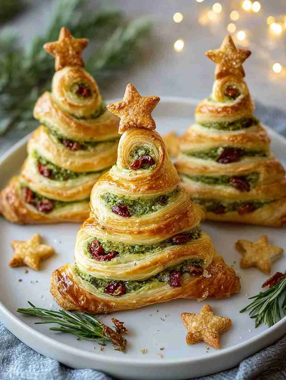 Basil Pesto Pastry Christmas Tree Tutorial Easy Basil Pesto Cheese Puff Pastry Recipe Homemade Cheesy Pesto Puff Pastry Ch...