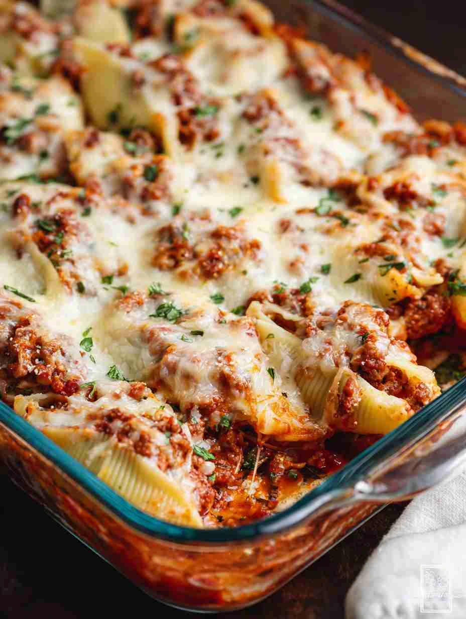 Beef Stuffed Shells Recipe Easy Beef Stuffed Shells Homemade Beef Stuffed Shells Best Beef Stuffed Shells Beef And Cheese ...