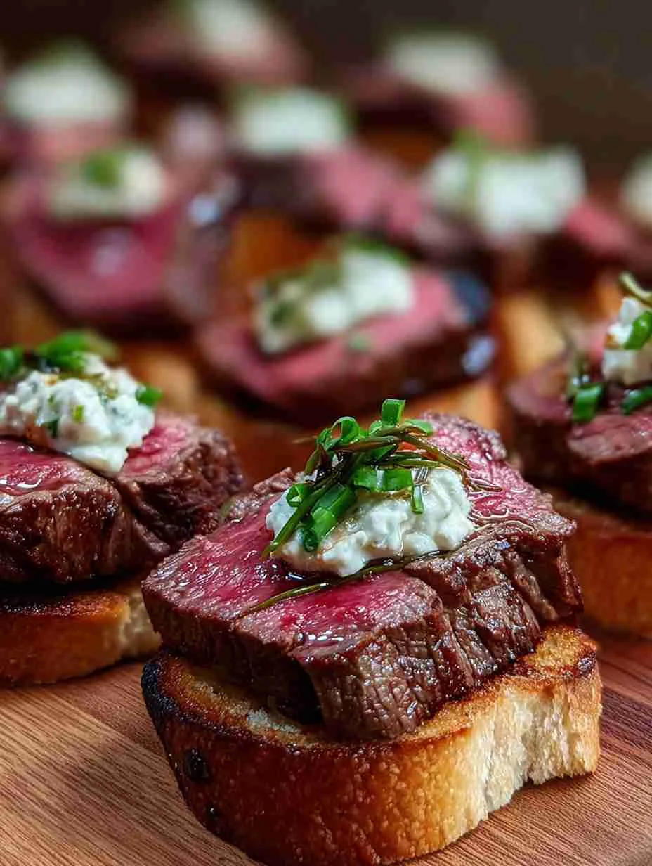 Best Beef Tenderloin Crostini Recipe Easy Beef Tenderloin Crostini With Horseradish Gourmet Beef Tenderloin Crostini Ideas...