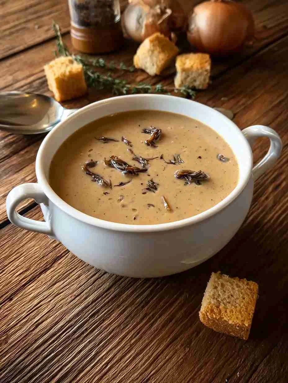The Best Caramelized Cream of Onion Soup (Ultimate Cozy Comfort)