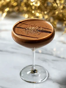 Delicious Chocolate Eggnog Martini Recipe