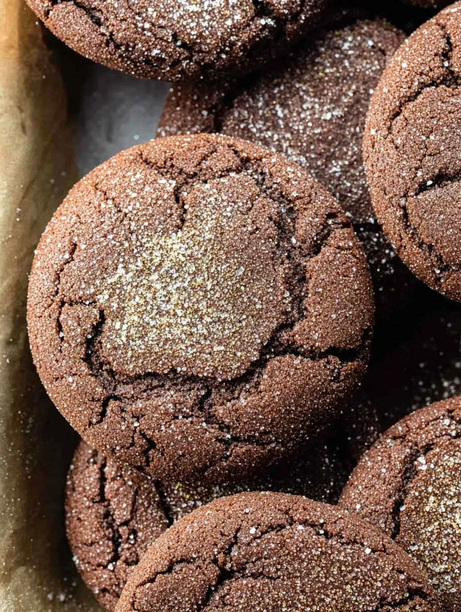 Chocolate Snickerdoodle Cookies