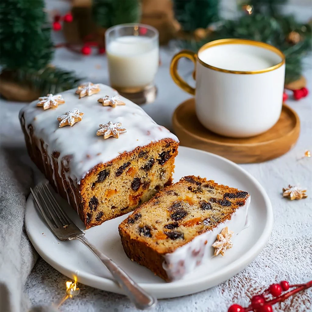 Best Christmas Loaf Cake Recipe 2023 Easy Christmas Fruit Loaf For Holidays Festive Christmas Cake Loaf Ideas Unique Chris...