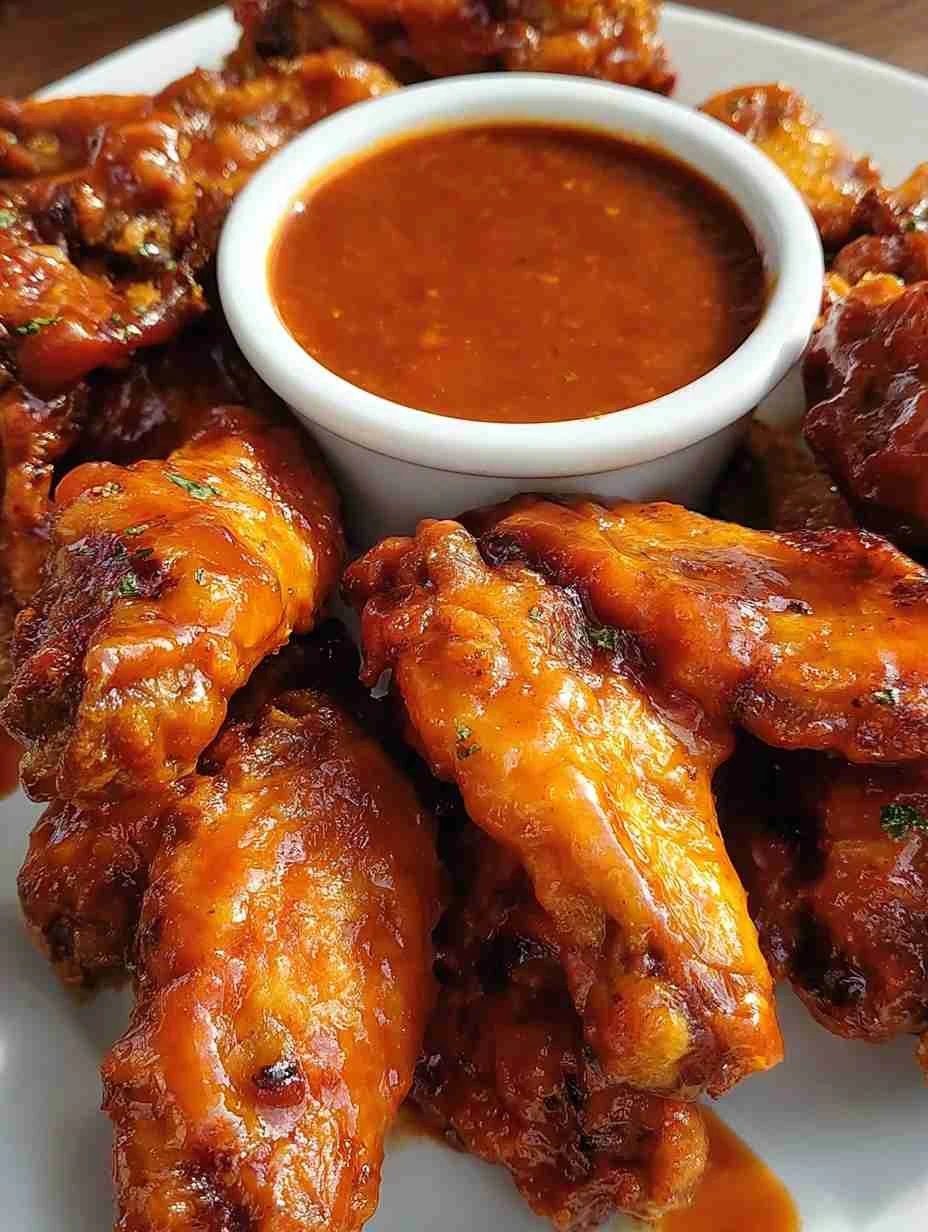 Best Crispy Chicken Wings Recipe Homemade BBQ Sauce For Wings How To Make Crispy Wings In Oven BBQ Chicken Wings Crispy Re...