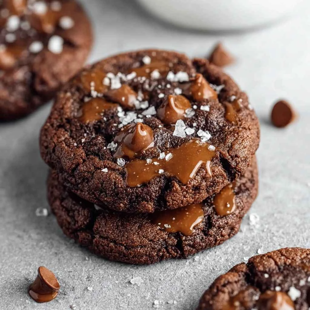 Best Double Chocolate Cookies Recipe Homemade Double Chocolate Chip Cookies Ultimate Double Chocolate Cookies Buy Gourmet ...