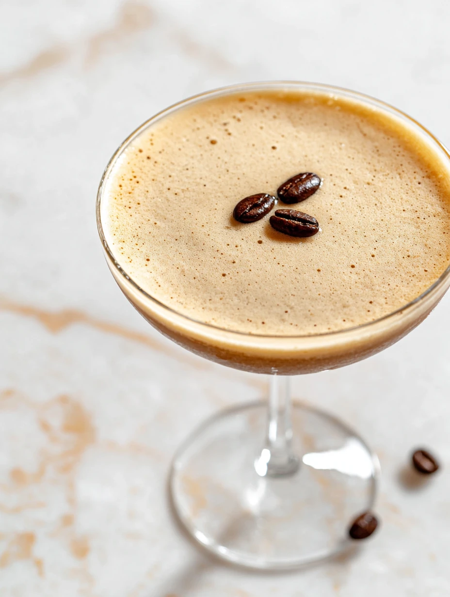 Eggnog Espresso Martini