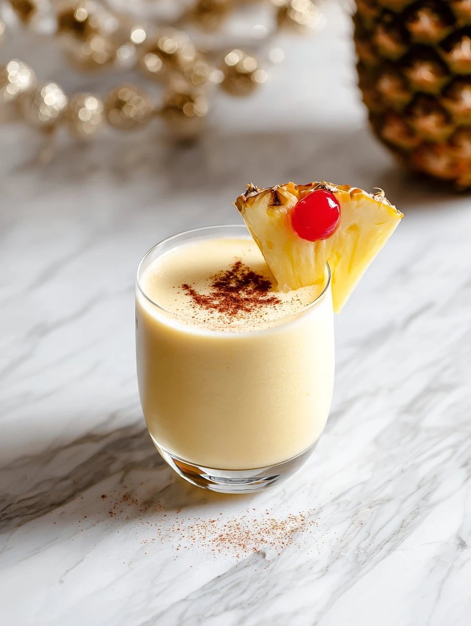 Best Eggnog Piña Colada Recipe How To Make Eggnog Piña Colada Cocktail Homemade Eggnog Piña Colada Ingredients Eggnog P...