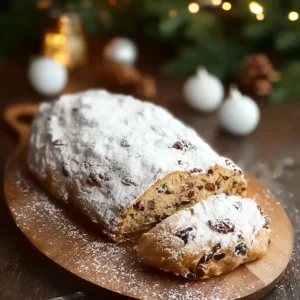 Moist German Christmas Stollen: A Festive Treat to Cherish