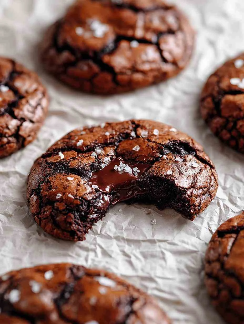Fudgy Chewy Browkies (Brookies)