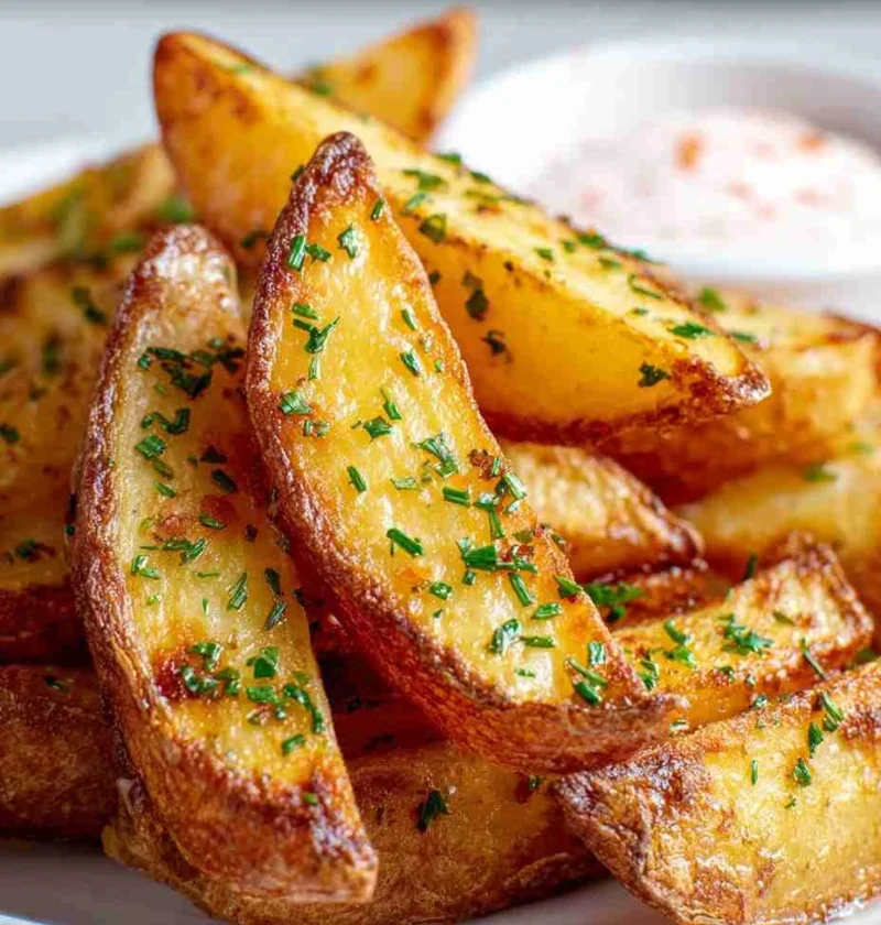 Best Potato Wedges With Sweet Chili Recipe Easy Sweet Chili Potato Wedges Homemade Sour Cream Potato Wedges Oven-baked Pot...