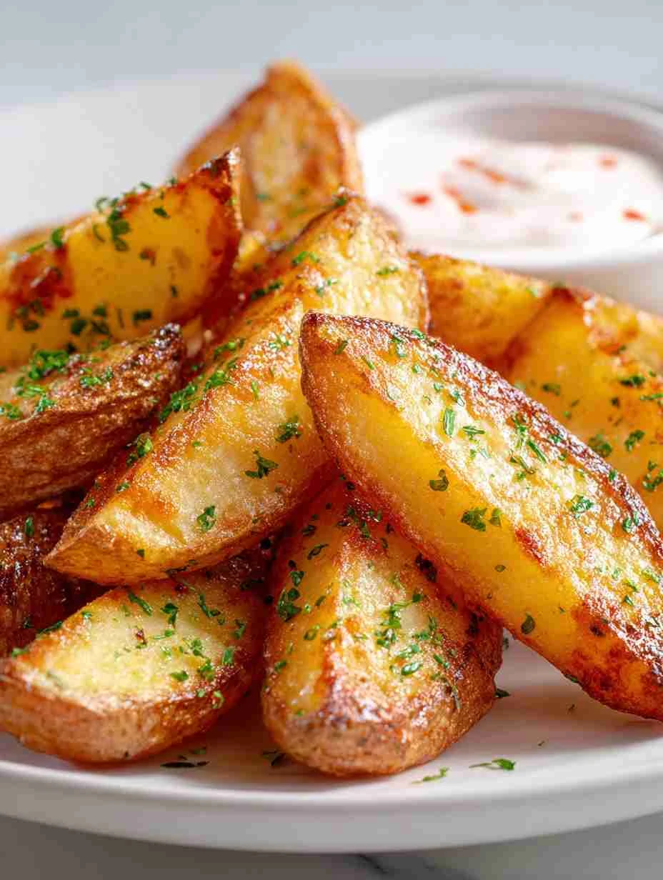 Best Potato Wedges With Sweet Chili Recipe Easy Sweet Chili Potato Wedges Homemade Sour Cream Potato Wedges Oven-baked Pot...