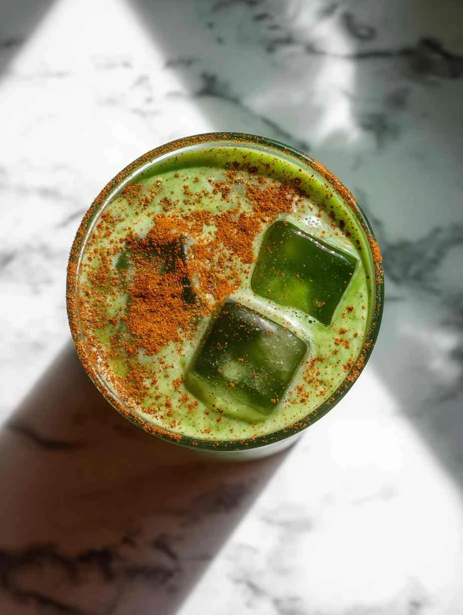 Pumpkin Spice Matcha Latte