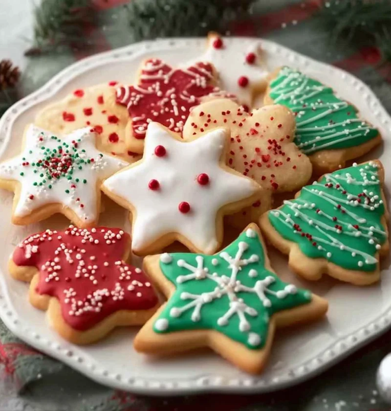 Best Soft Christmas Cookie Recipes Easy Soft Christmas Cookies For Kids Make-ahead Soft Christmas Cookies Best Chewy Cooki...