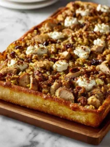 Thanksgiving Leftover Pizza