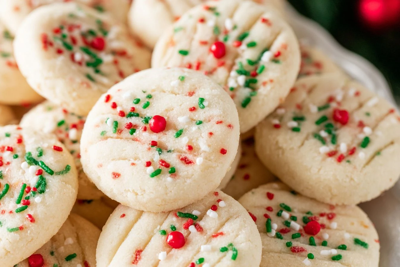 Best Traditional Christmas Shortbread Cookies Recipe Easy Scottish Shortbread Cookie Recipe Homemade Christmas Shortbread ...