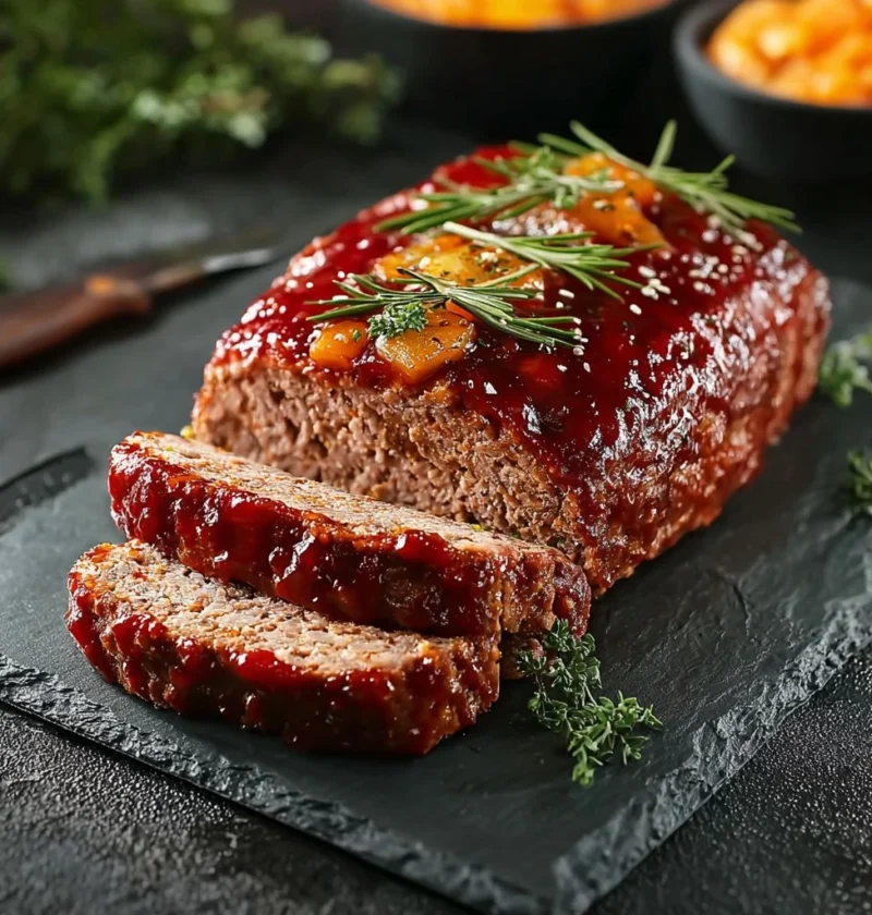 Best Turkey Meatloaf With Glaze Recipe Juicy Glazed Turkey Meatloaf Tips How To Make Juicy Turkey Meatloaf Sweet Glaze Twi...