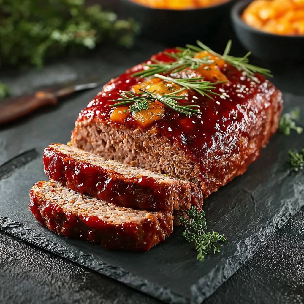 Deliciously Juicy Turkey Meatloaf with Sweet Glaze Twist