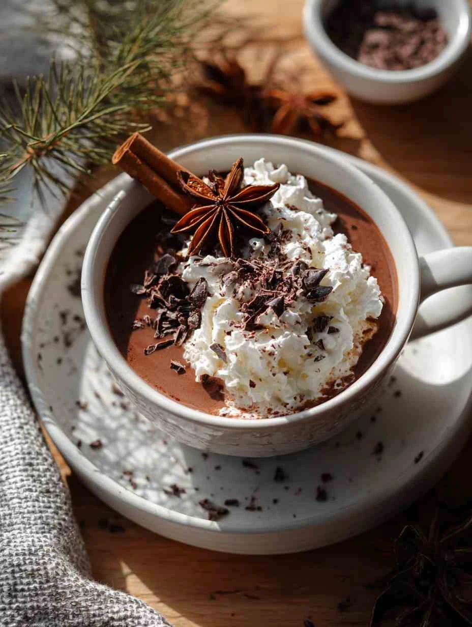 Vanilla Chai Hot Chocolate