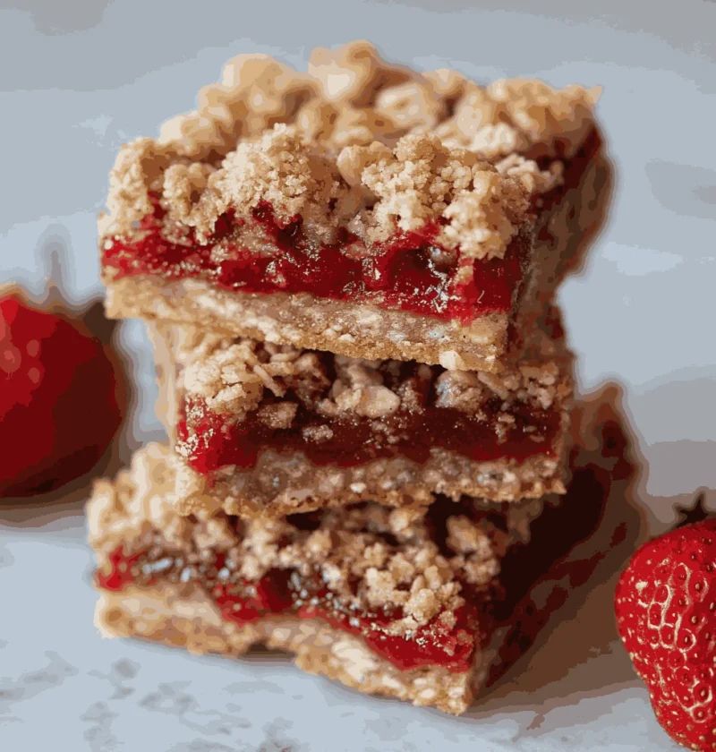 Best Vegan Gluten Free Strawberry Crumb Bars Easy Strawberry Crumb Bars Gluten Free Vegan How To Make Vegan Strawberry Cru...
