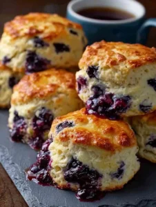 Blueberry Biscuits