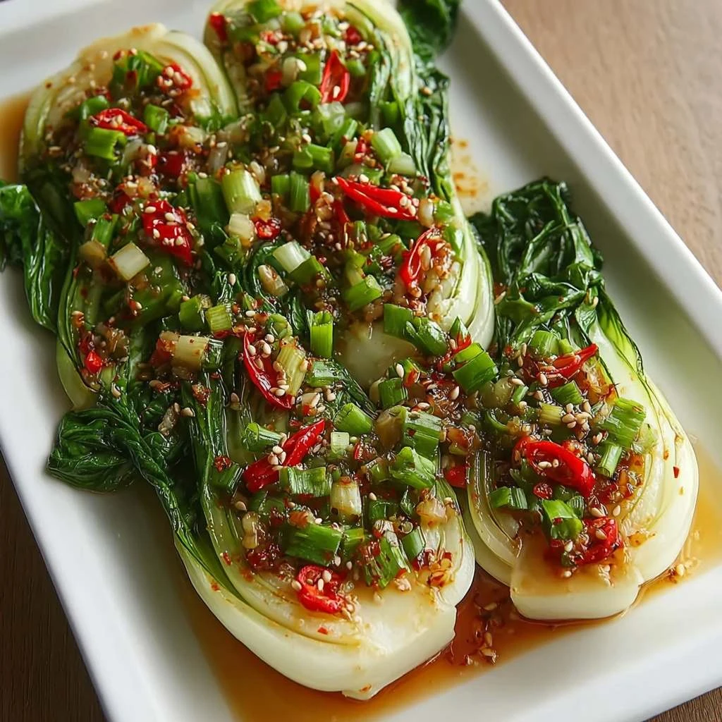 Bok Choy with Ginger Chili Sauce: A Delightful 30-Minute Meal