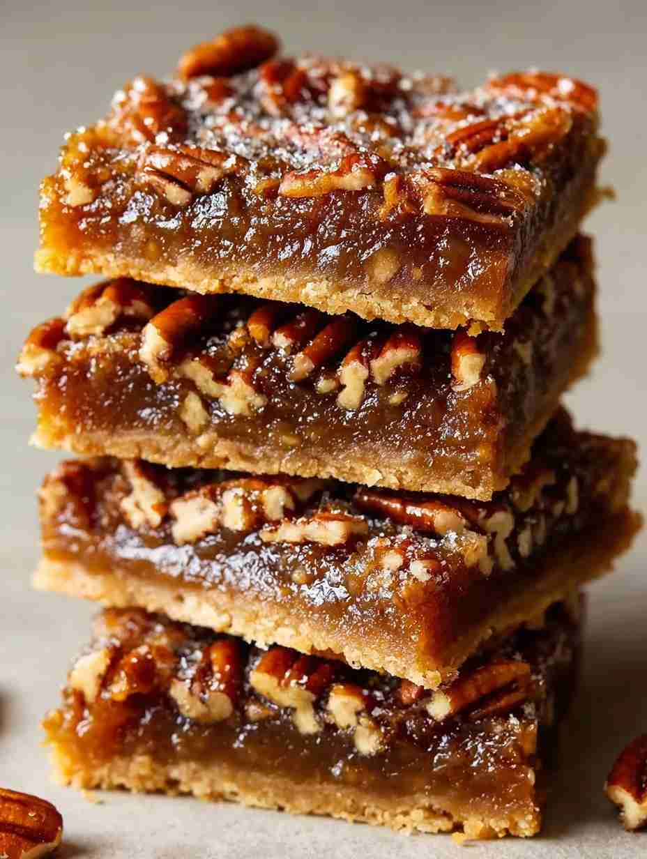 Brown Sugar Pecan Pie Bars Recipe Christmas Caramel Pecan Pie Bars Easy Brown Sugar Caramel Pecan Bars Homemade Caramel Pe...