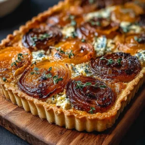 Caramelized Onion Butternut Squash Tart – A Mouthwatering Delight