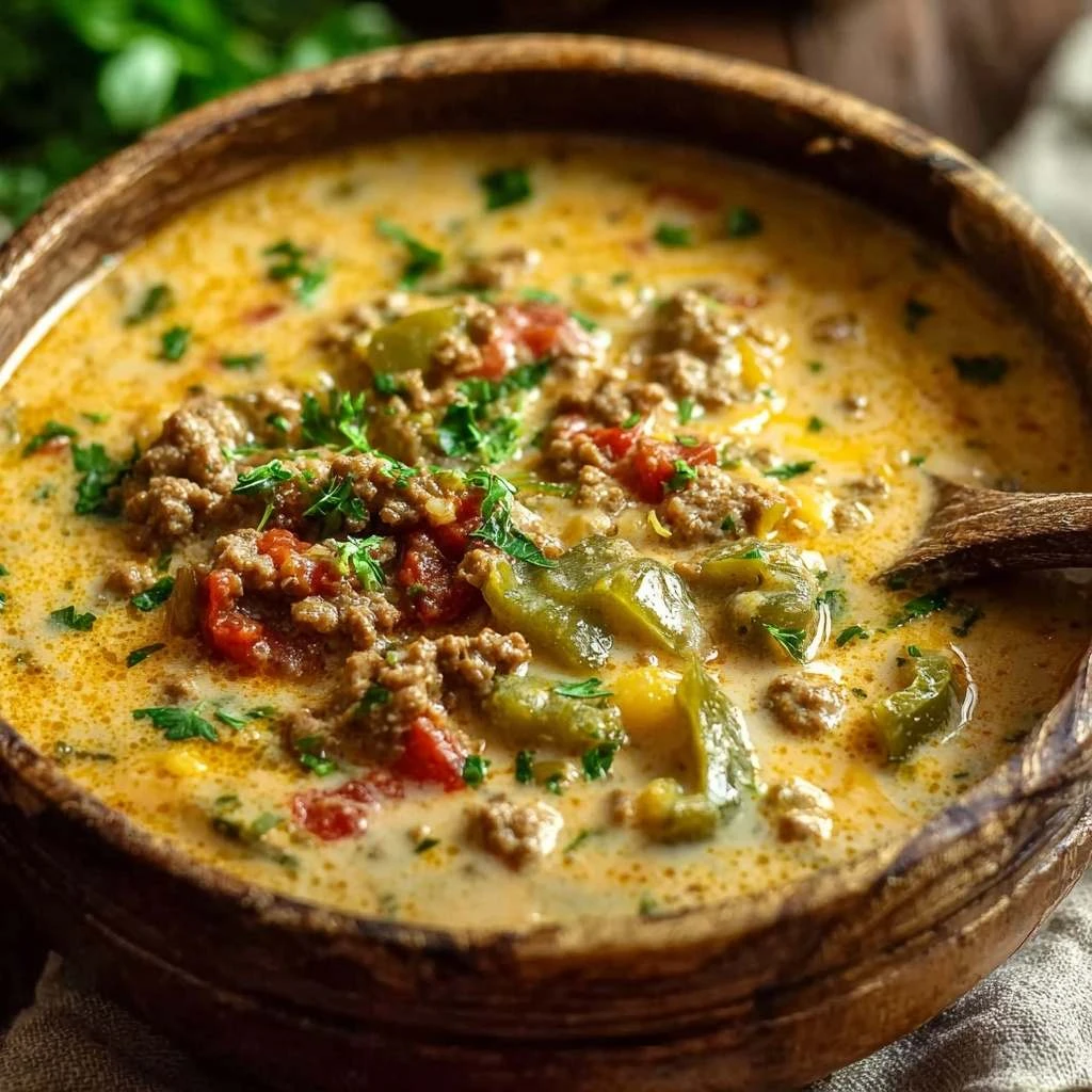 Cheese Stuffed Banana Peppers Soup: A Mouthwatering 30-Minute Classic